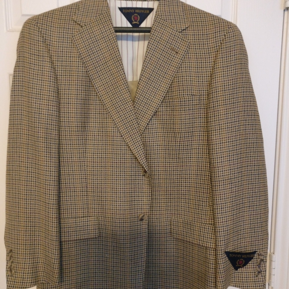 Tommy Hilfiger Plaid Sport Coat